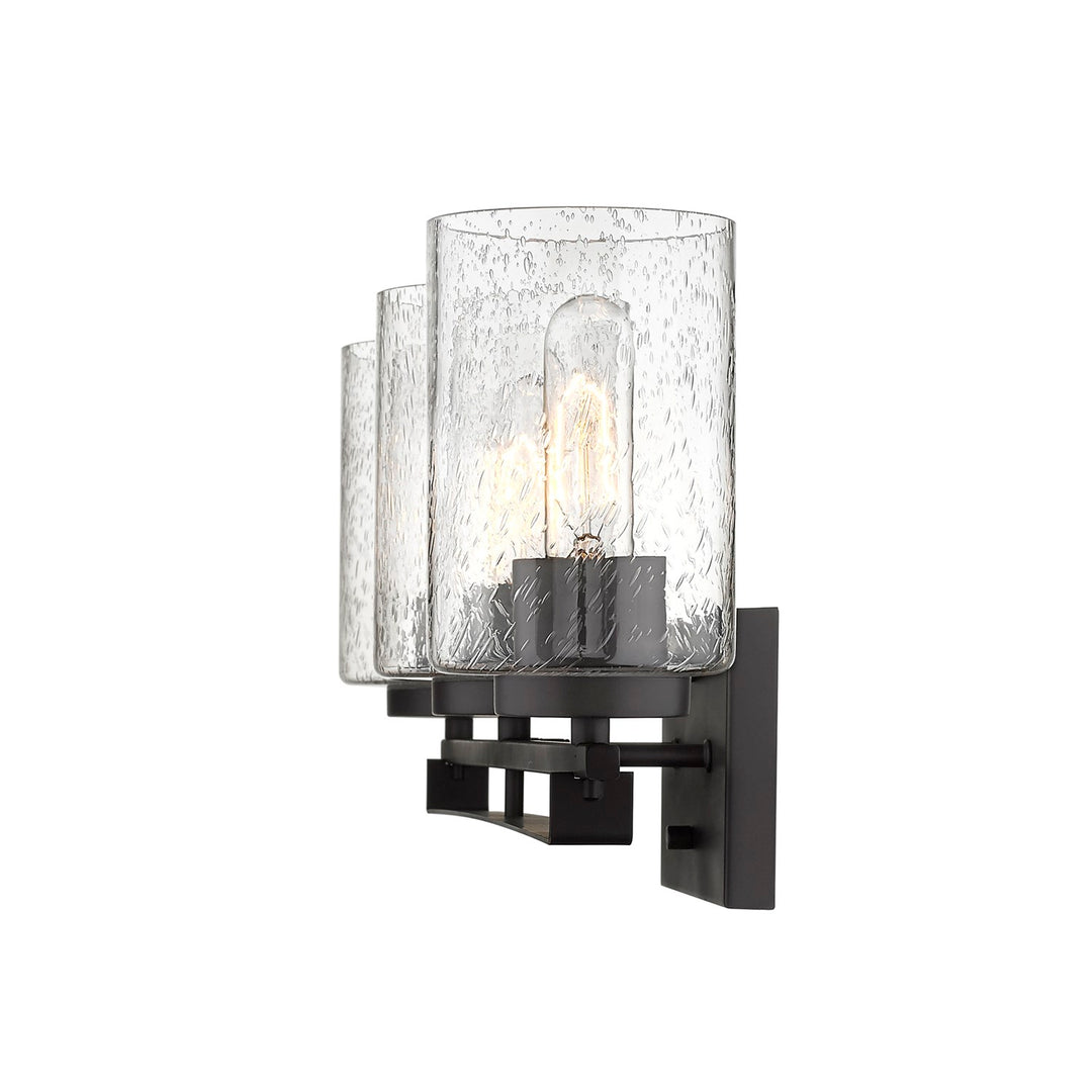 3-Light Oil-Rubbed Bronze Vanity