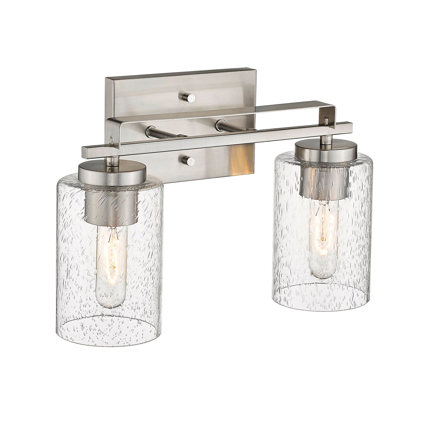 2-Light Satin Nickel Vanity