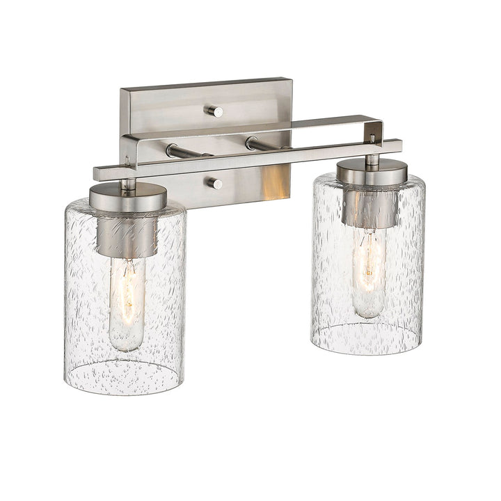2-Light Satin Nickel Vanity