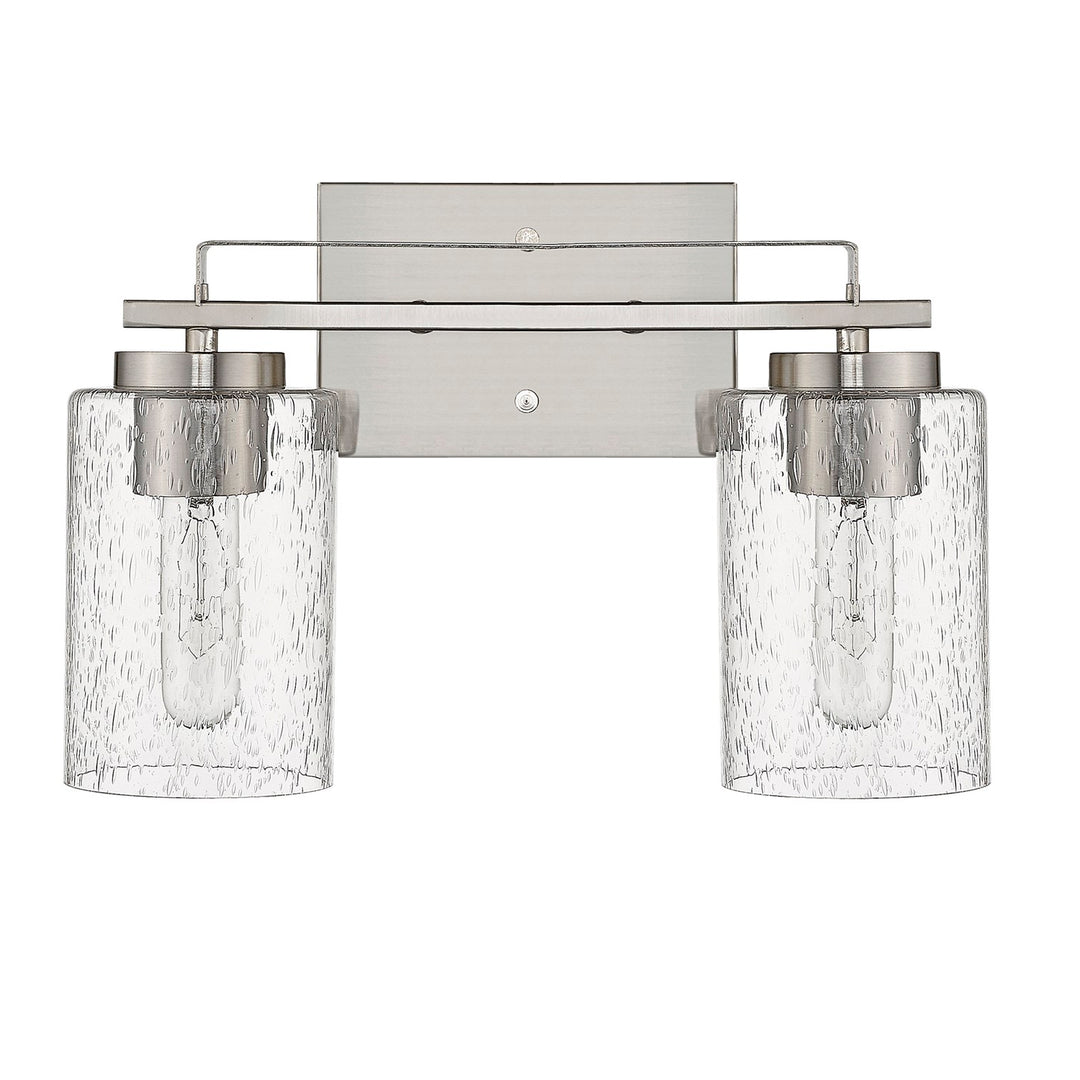 2-Light Satin Nickel Vanity