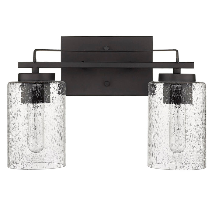 2-Light Oil-Rubbed Bronze Vanity