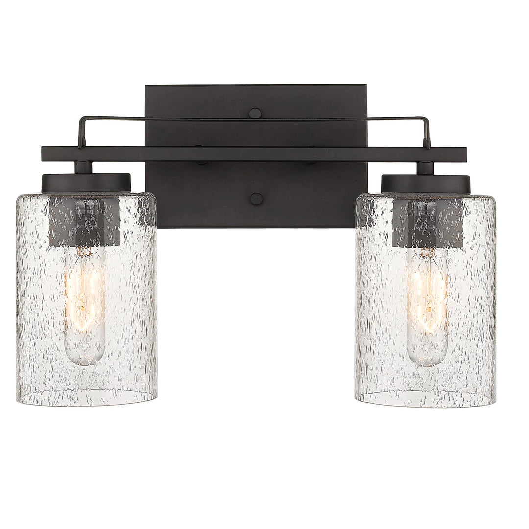 2-Light Oil-Rubbed Bronze Vanity