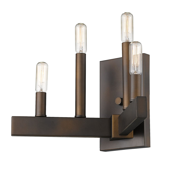 4-Light Oil-Rubbed Bronze Sconce