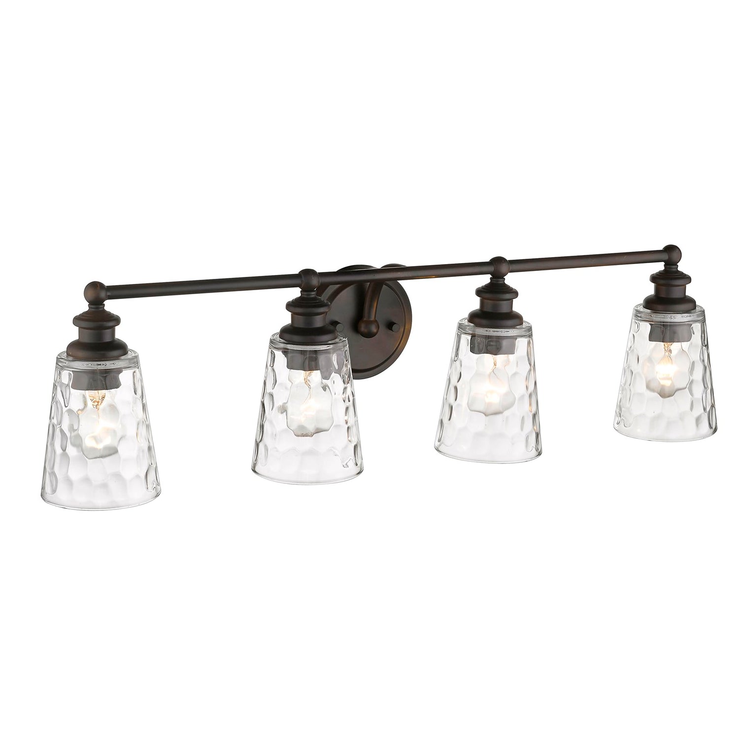 4-Light Oil-Rubbed Bronze Vanity