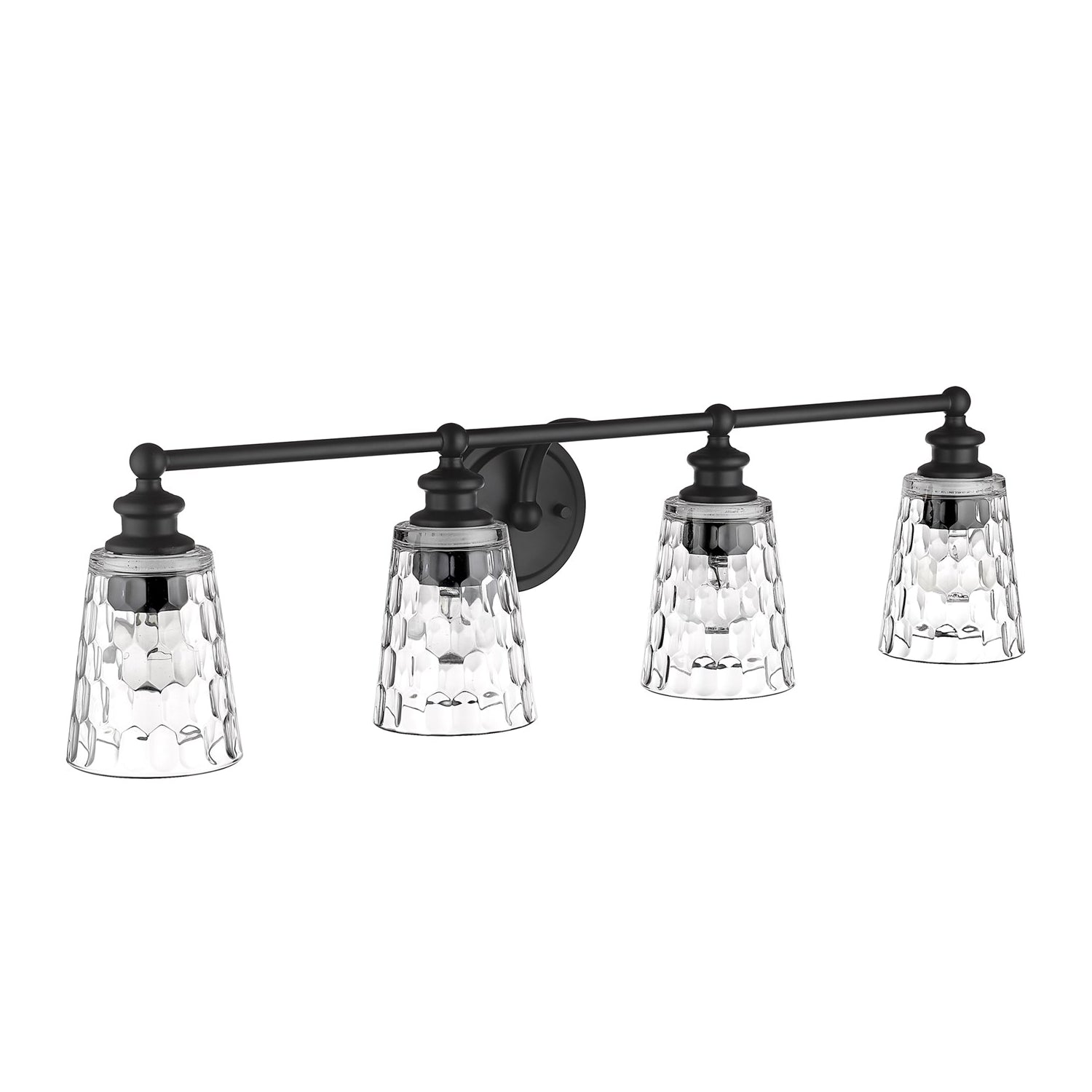 4-Light Matte Black Vanity by Acclaim Lighting