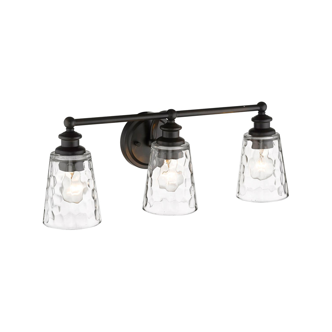 3-Light Oil-Rubbed Bronze Vanity