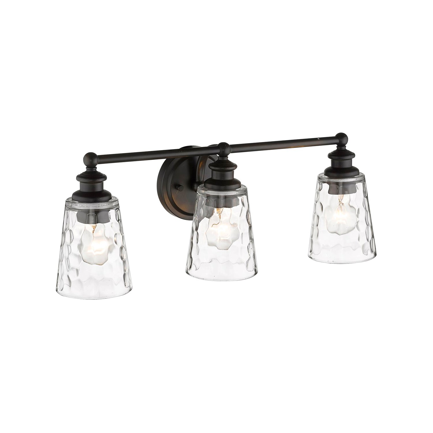 3-Light Oil-Rubbed Bronze Vanity