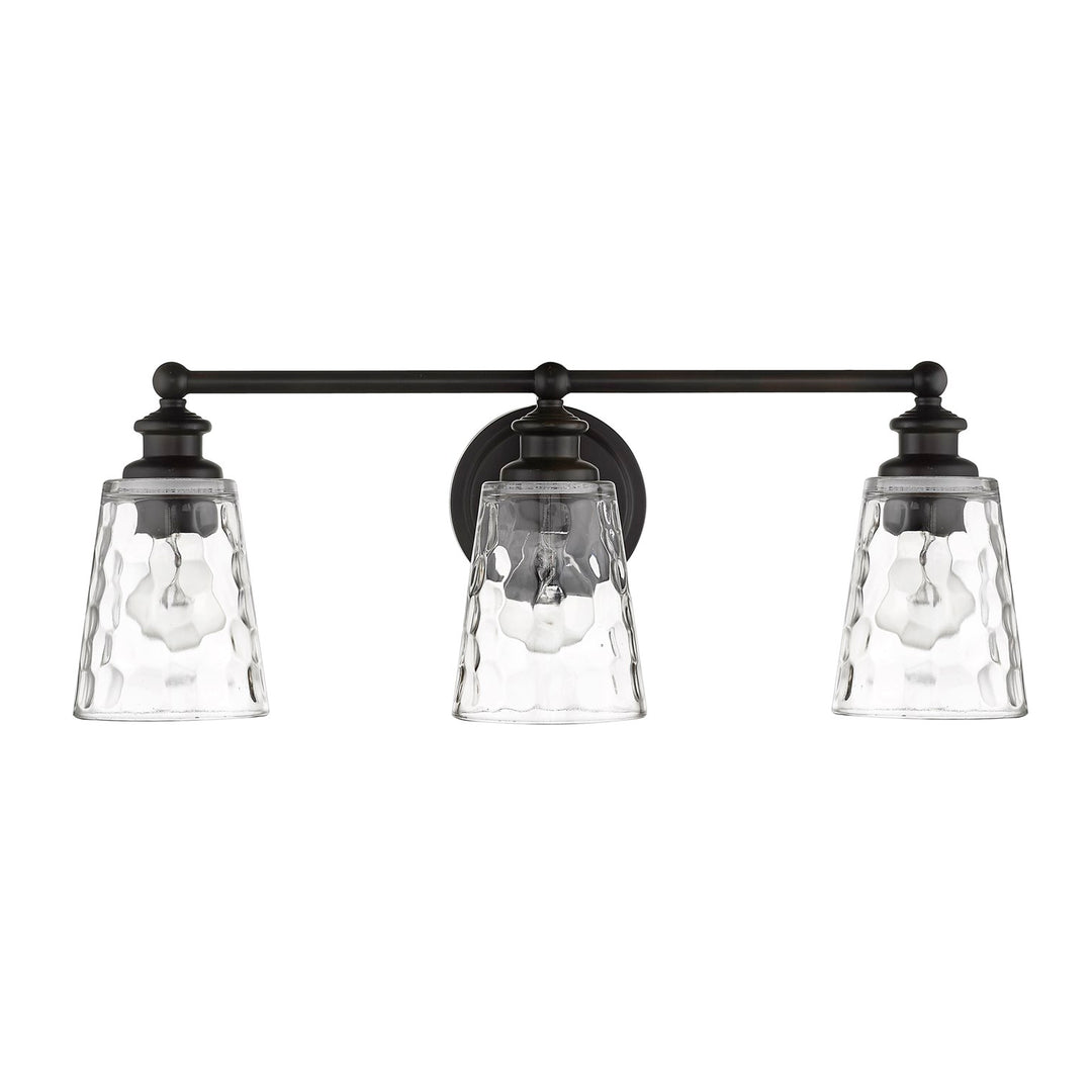 3-Light Oil-Rubbed Bronze Vanity