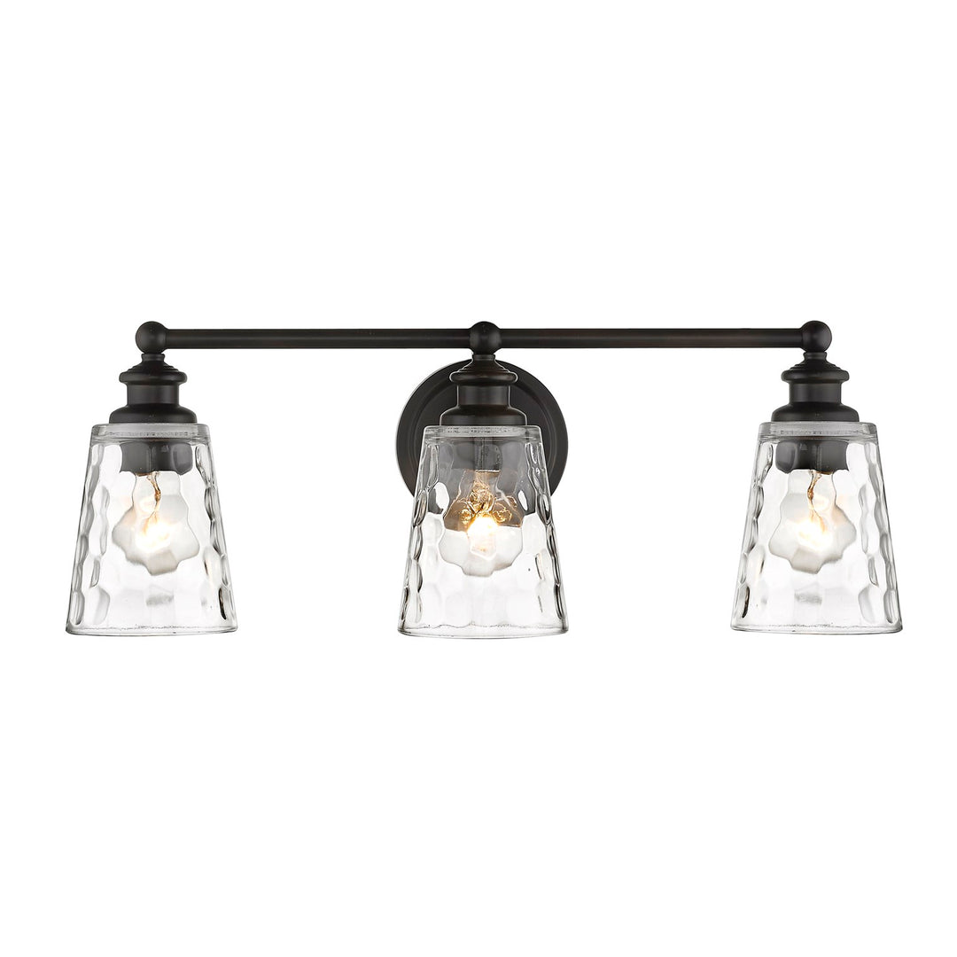 3-Light Oil-Rubbed Bronze Vanity