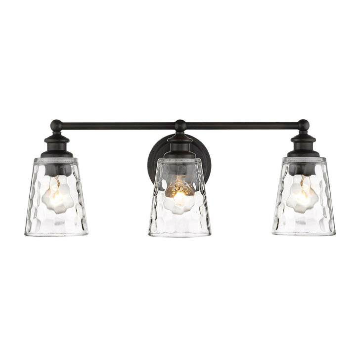 3-Light Oil-Rubbed Bronze Vanity