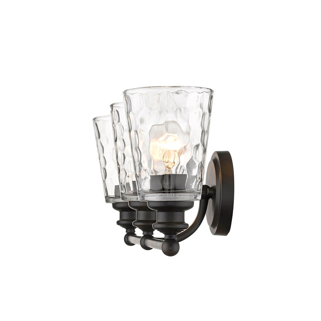 3-Light Oil-Rubbed Bronze Vanity