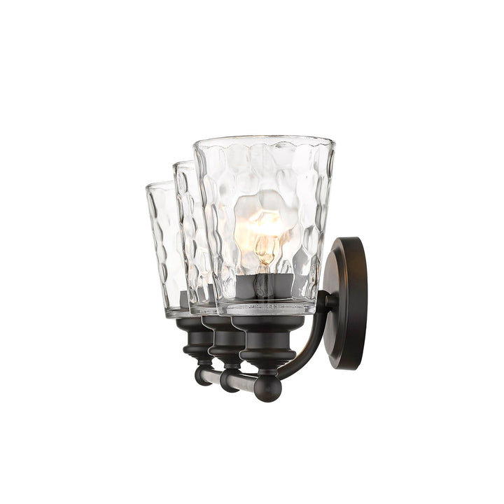 3-Light Oil-Rubbed Bronze Vanity