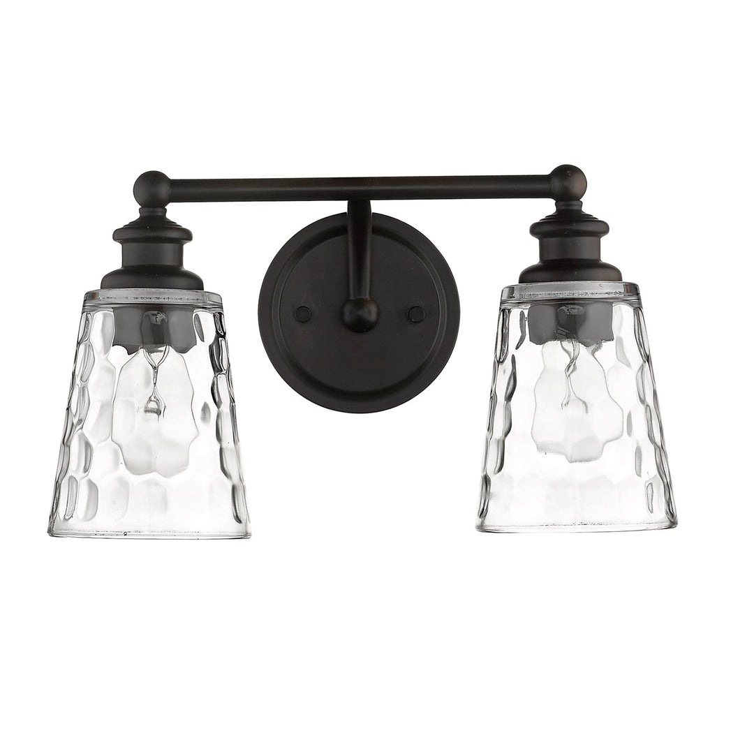 2-Light Oil-Rubbed Bronze Vanity