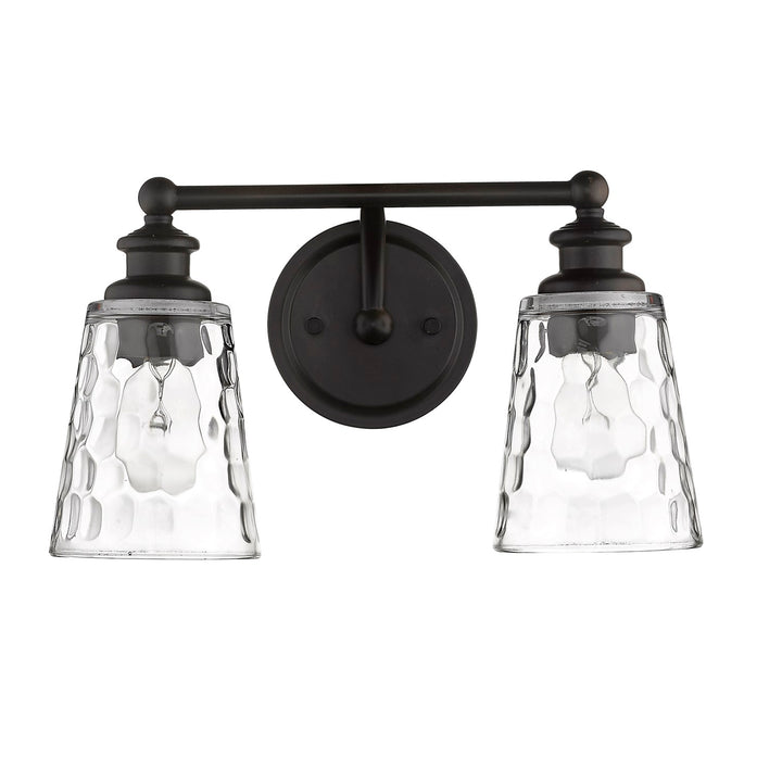 2-Light Oil-Rubbed Bronze Vanity