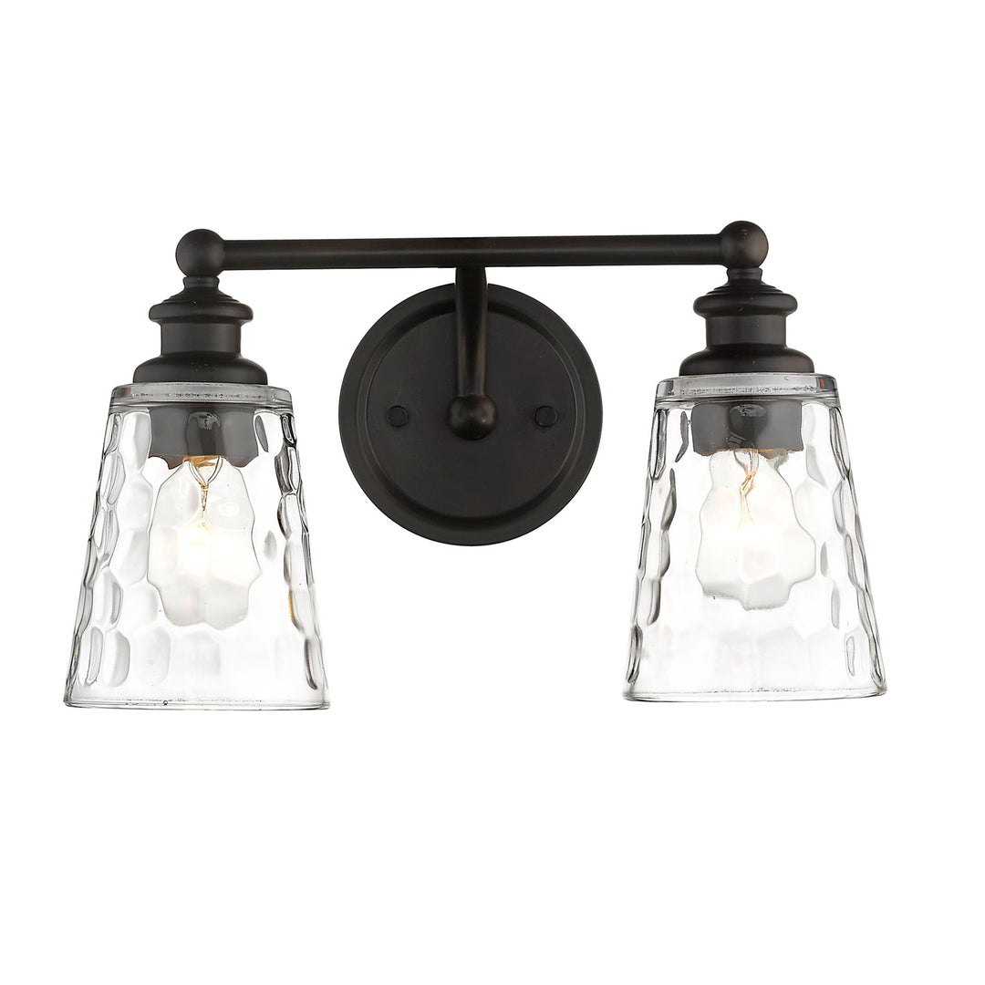 2-Light Oil-Rubbed Bronze Vanity