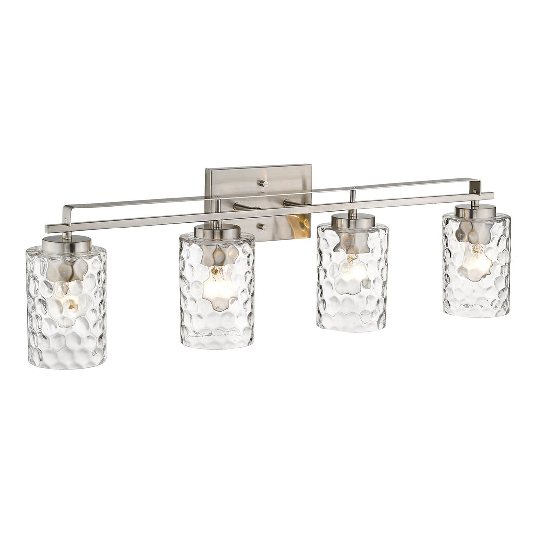 4-Light Satin Nickel Vanity