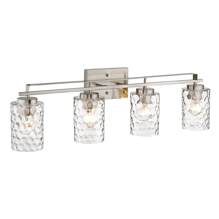 4-Light Satin Nickel Vanity