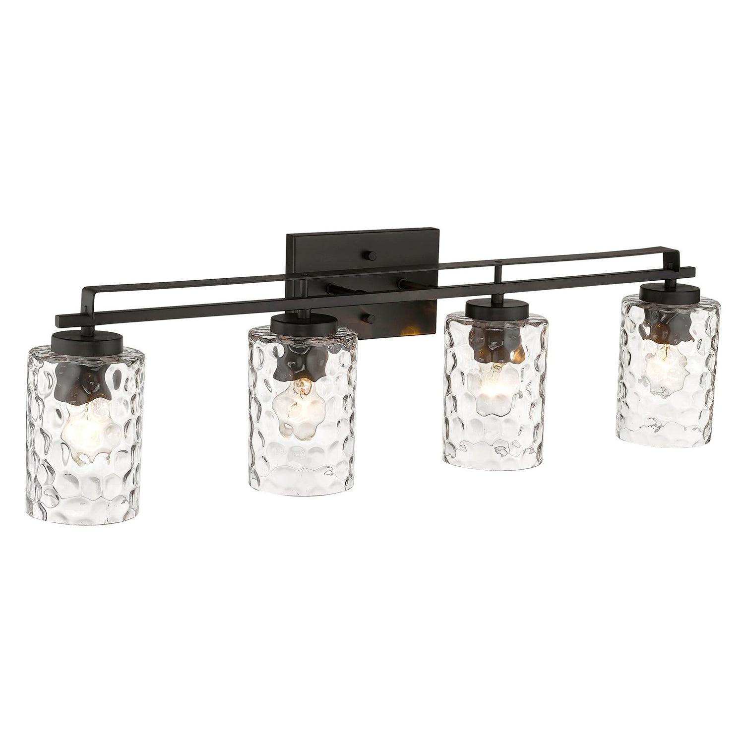 4-Light Oil-Rubbed Bronze Vanity