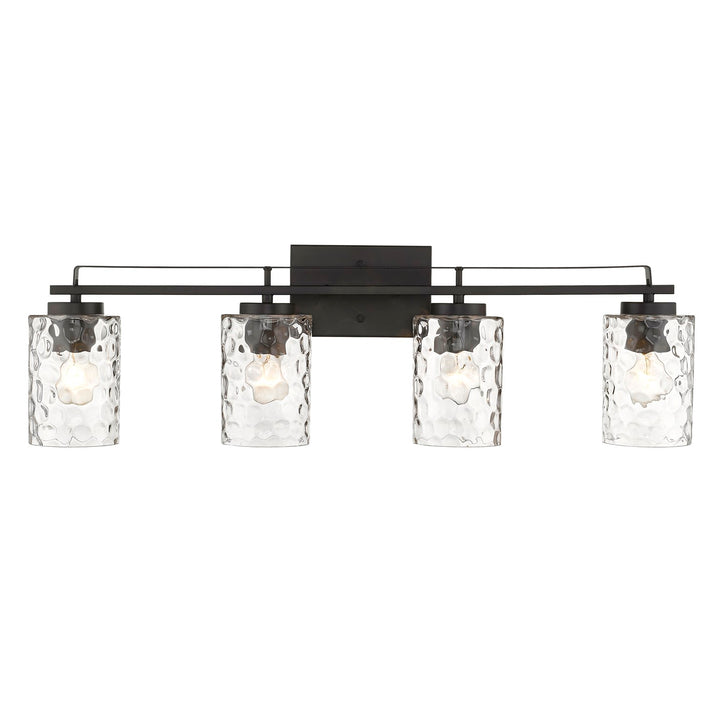 4-Light Oil-Rubbed Bronze Vanity