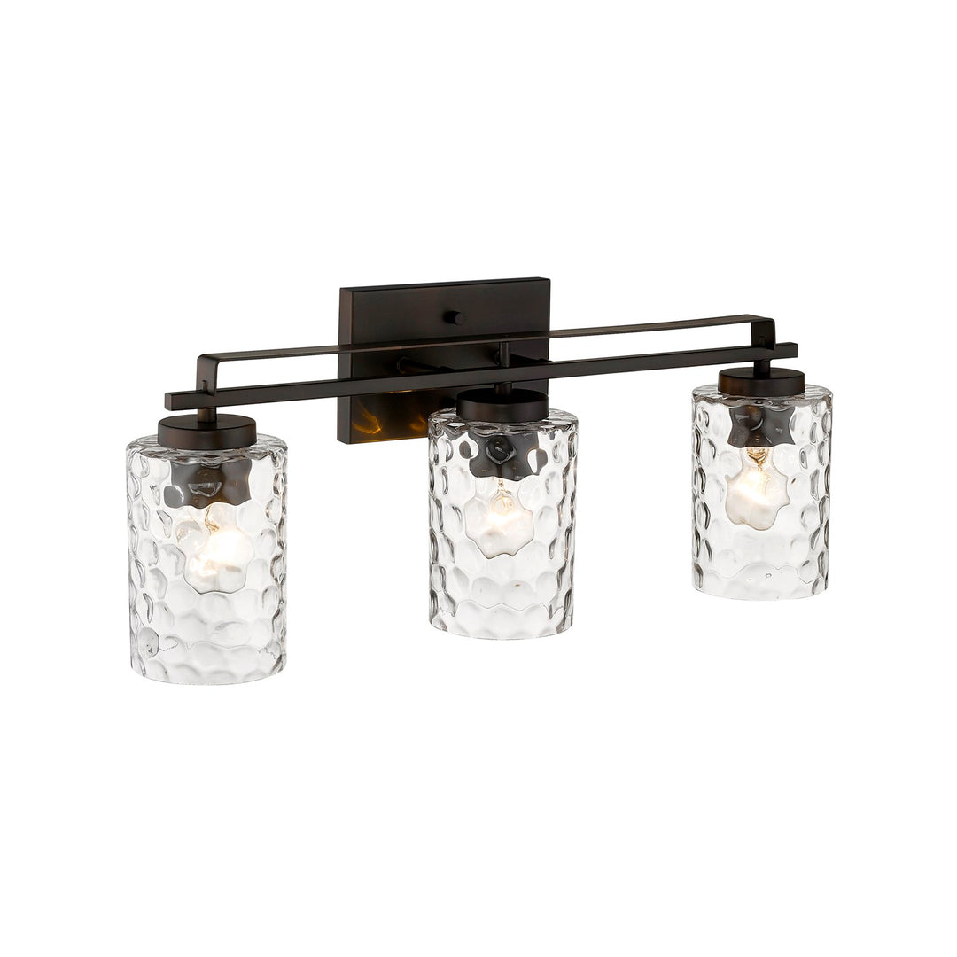 3-Light Oil-Rubbed Bronze Vanity