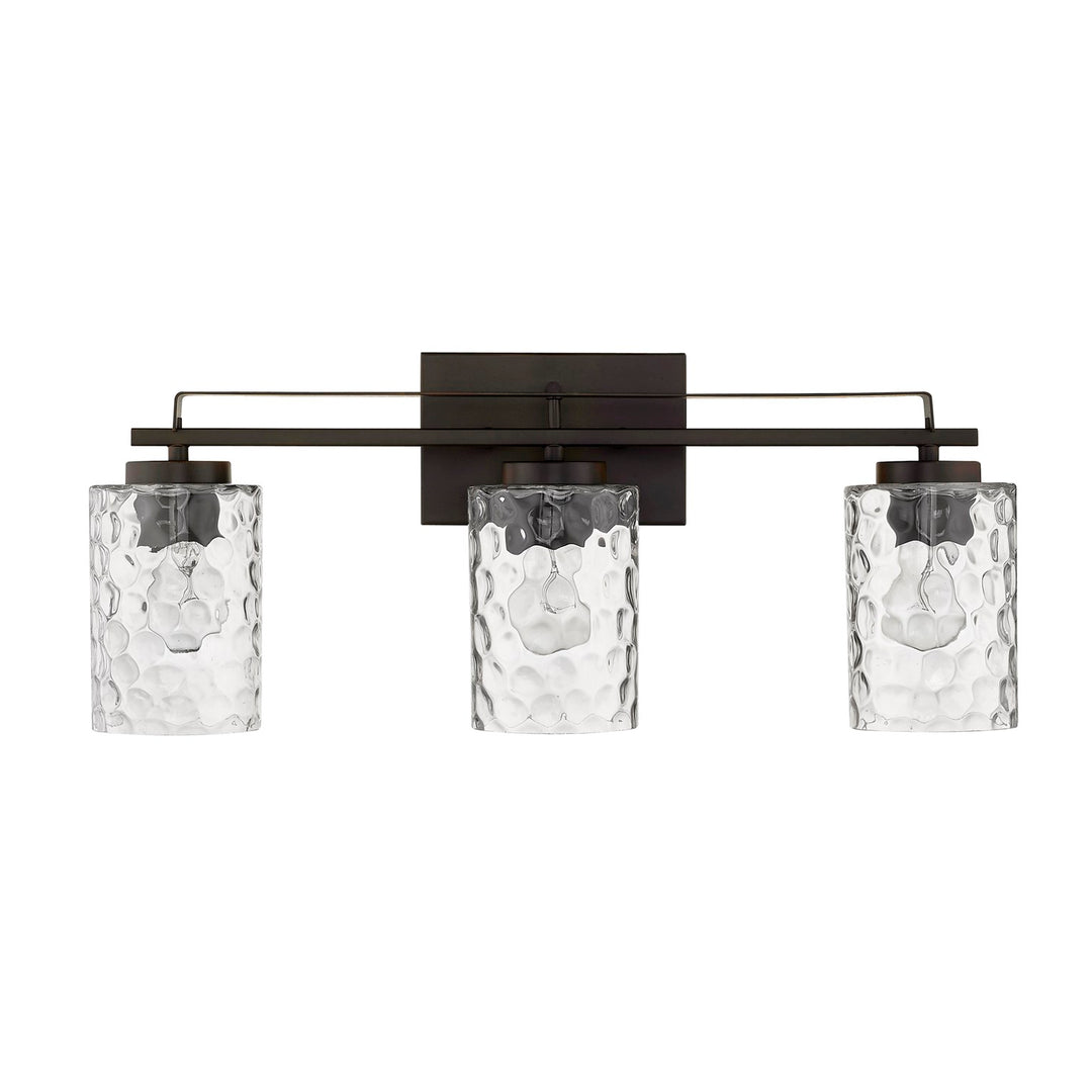 3-Light Oil-Rubbed Bronze Vanity