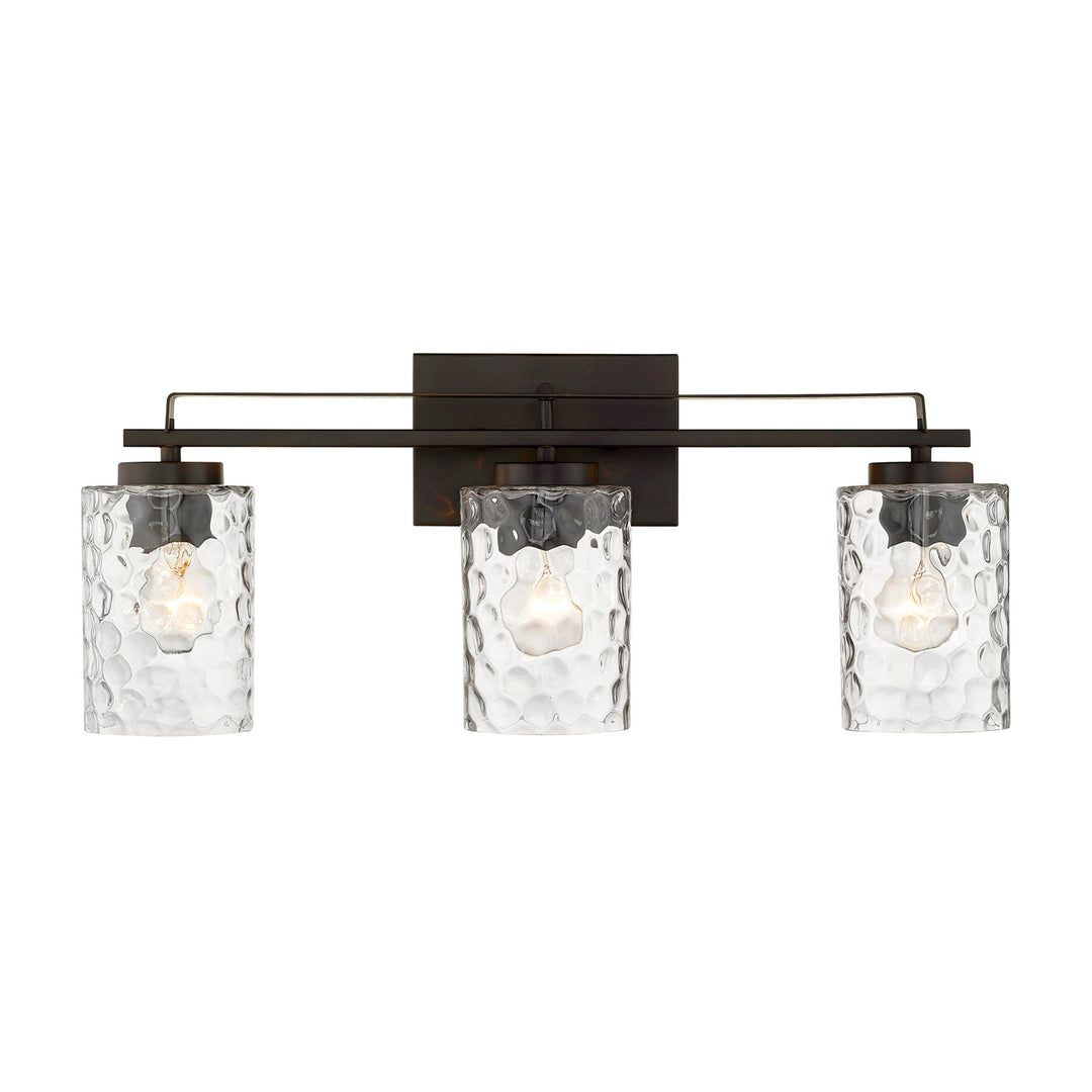 3-Light Oil-Rubbed Bronze Vanity