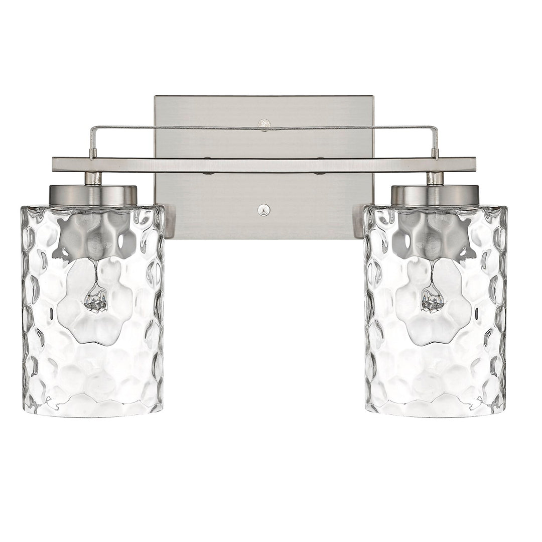 2-Light Satin Nickel Vanity