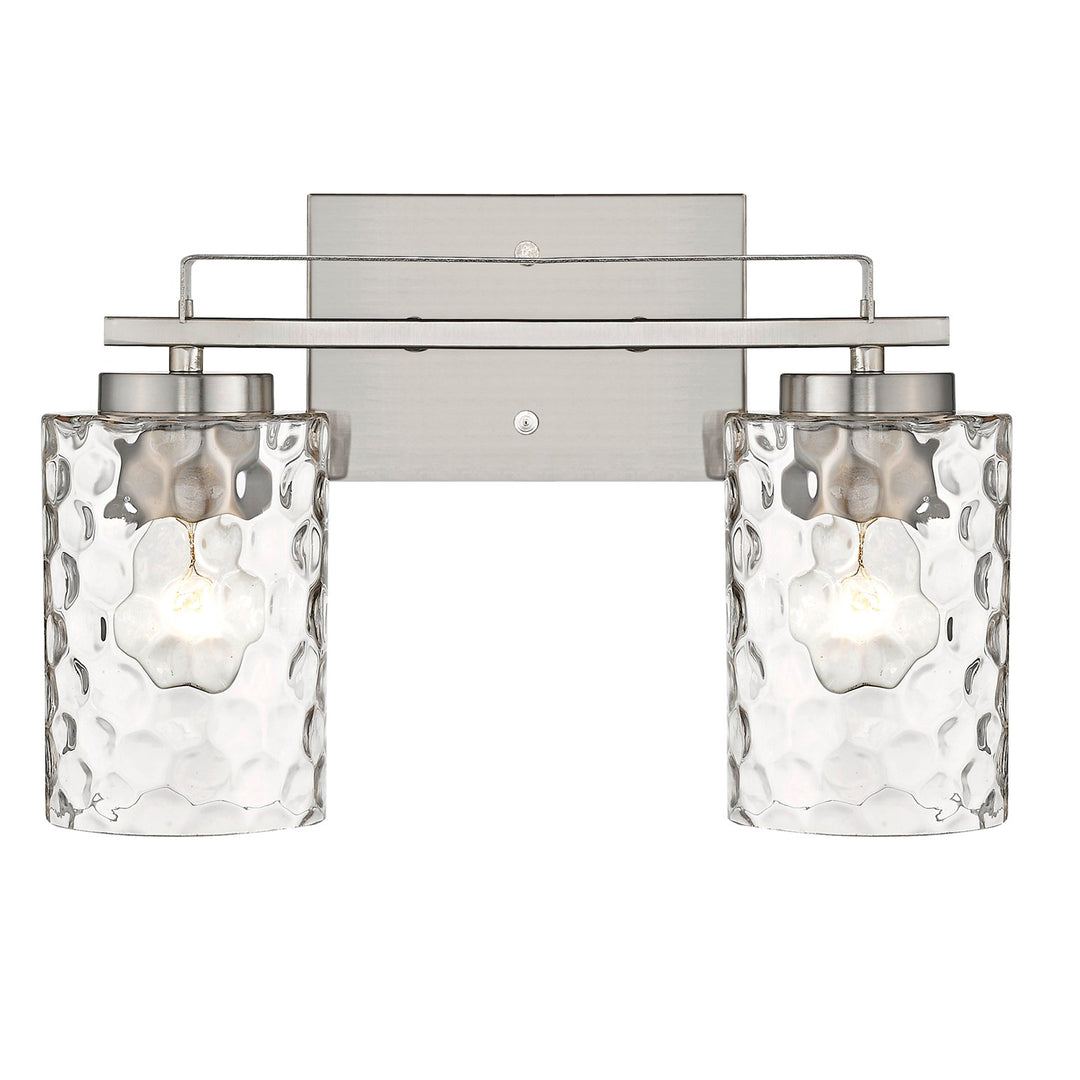 2-Light Satin Nickel Vanity
