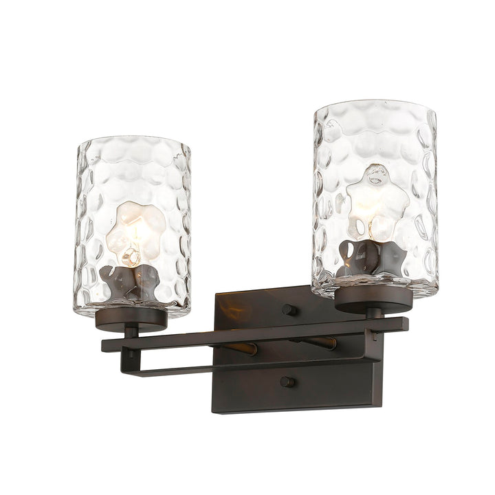2-Light Oil-Rubbed Bronze Vanity