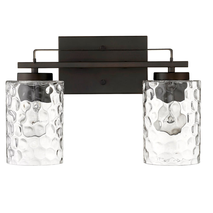 2-Light Oil-Rubbed Bronze Vanity