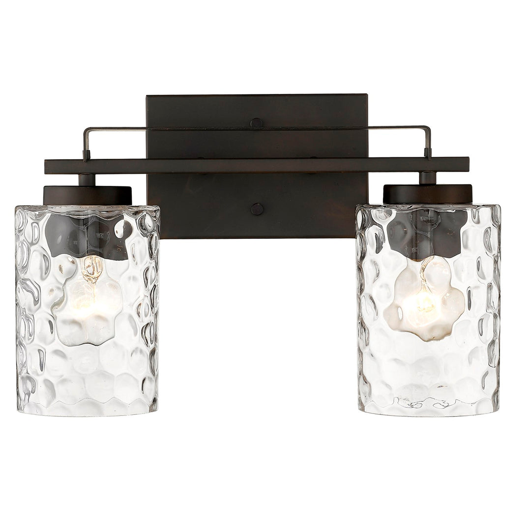 2-Light Oil-Rubbed Bronze Vanity