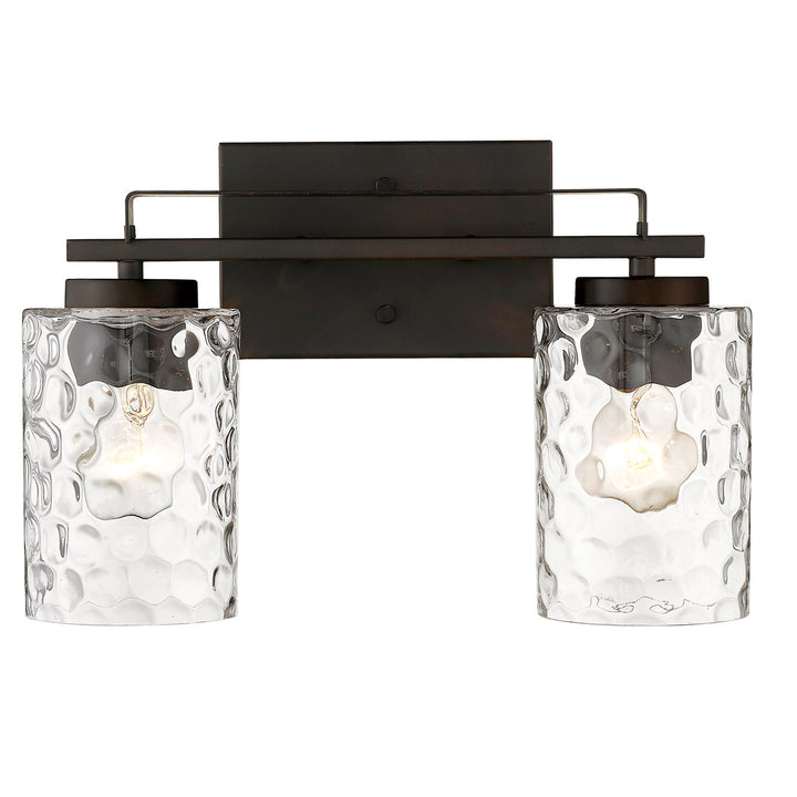 2-Light Oil-Rubbed Bronze Vanity