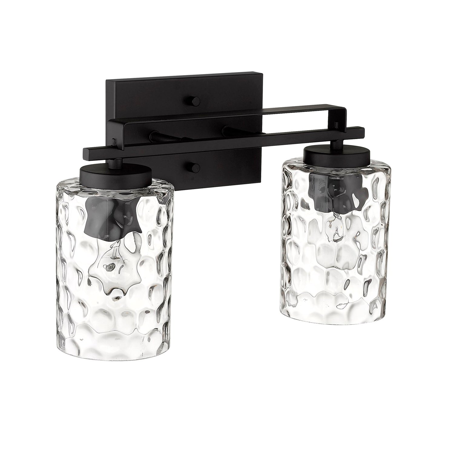 2-Light Matte Black Vanity by Acclaim Lighting