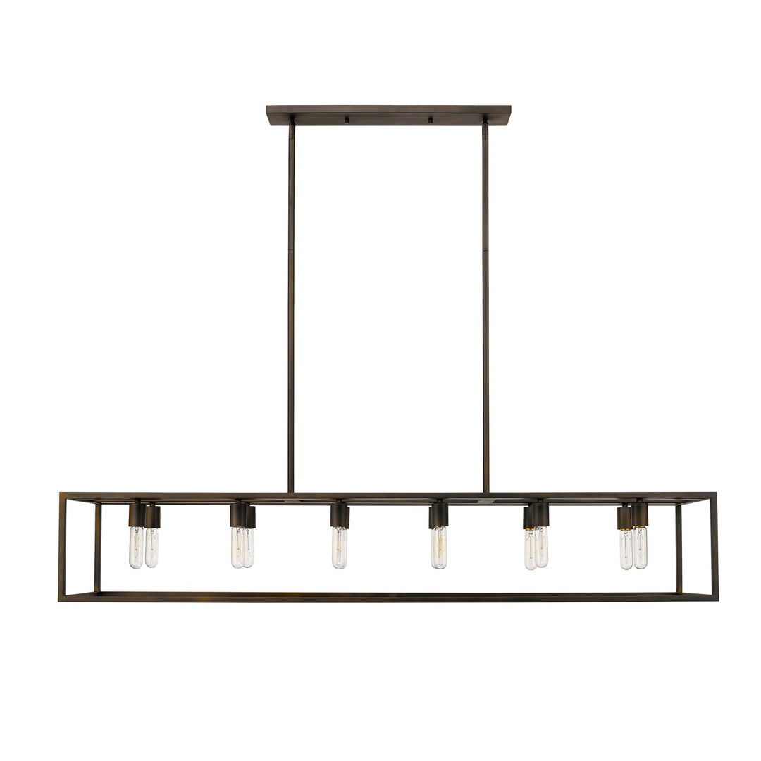 12-Light Oil-Rubbed Bronze Island Pendant