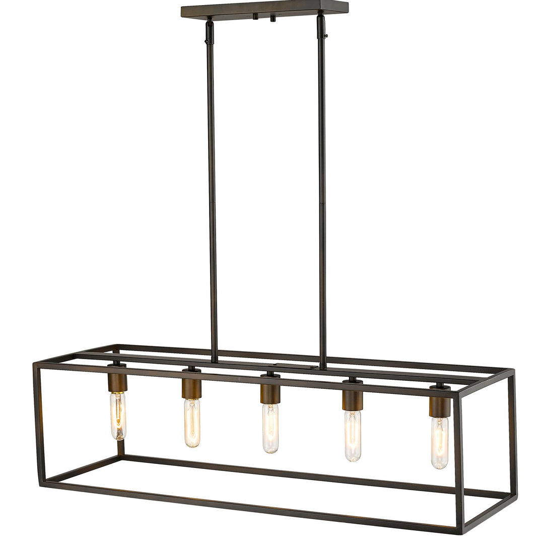 5-Light Soil-Rubbed Bronze Island Pendant by Acclaim Lighting