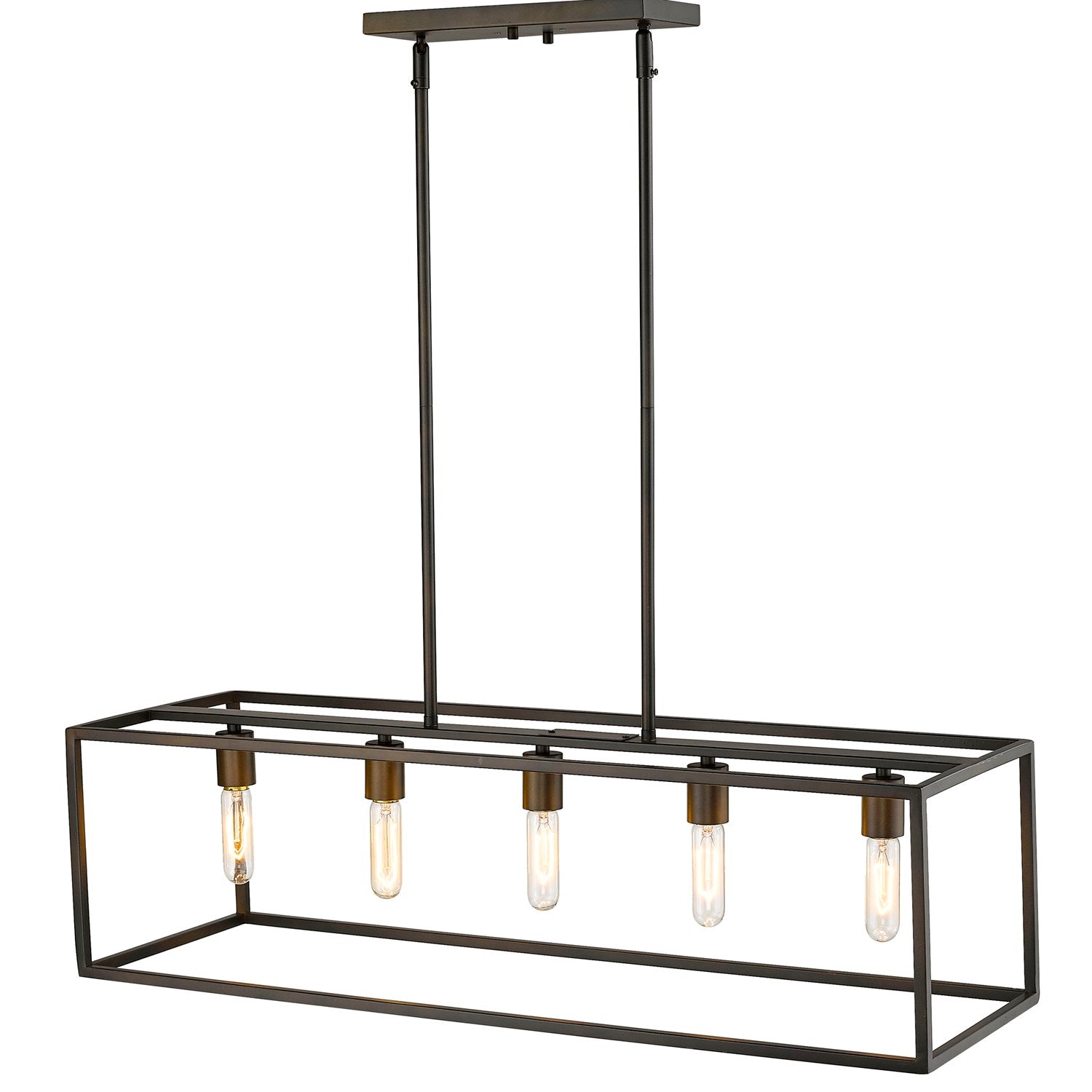 5-Light Soil-Rubbed Bronze Island Pendant by Acclaim Lighting