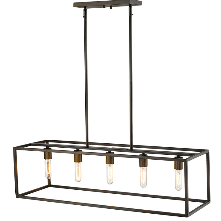 5-Light Soil-Rubbed Bronze Island Pendant by Acclaim Lighting