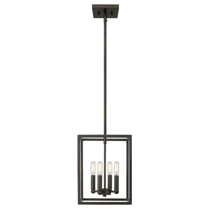 4-Light Oil-Rubbed Bronze Pendant