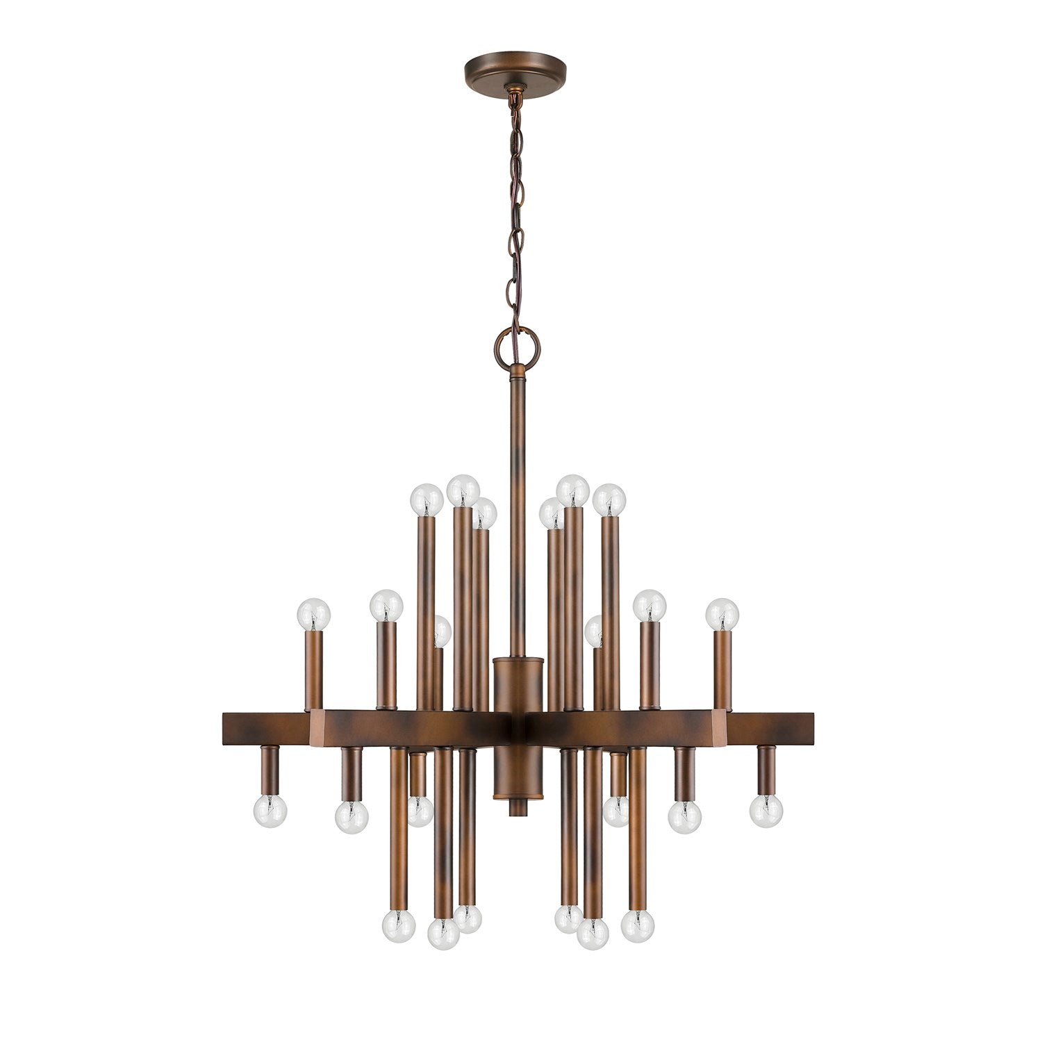 24-Light Oil-Rubbed Bronze Chandelier by Acclaim Lighting