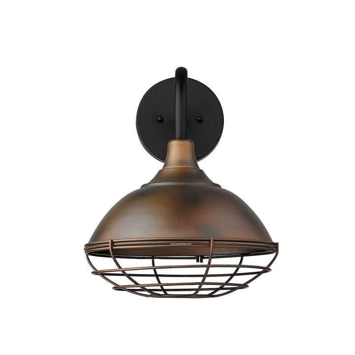 1-Light Oil-Rubbed Bronze Wall Light