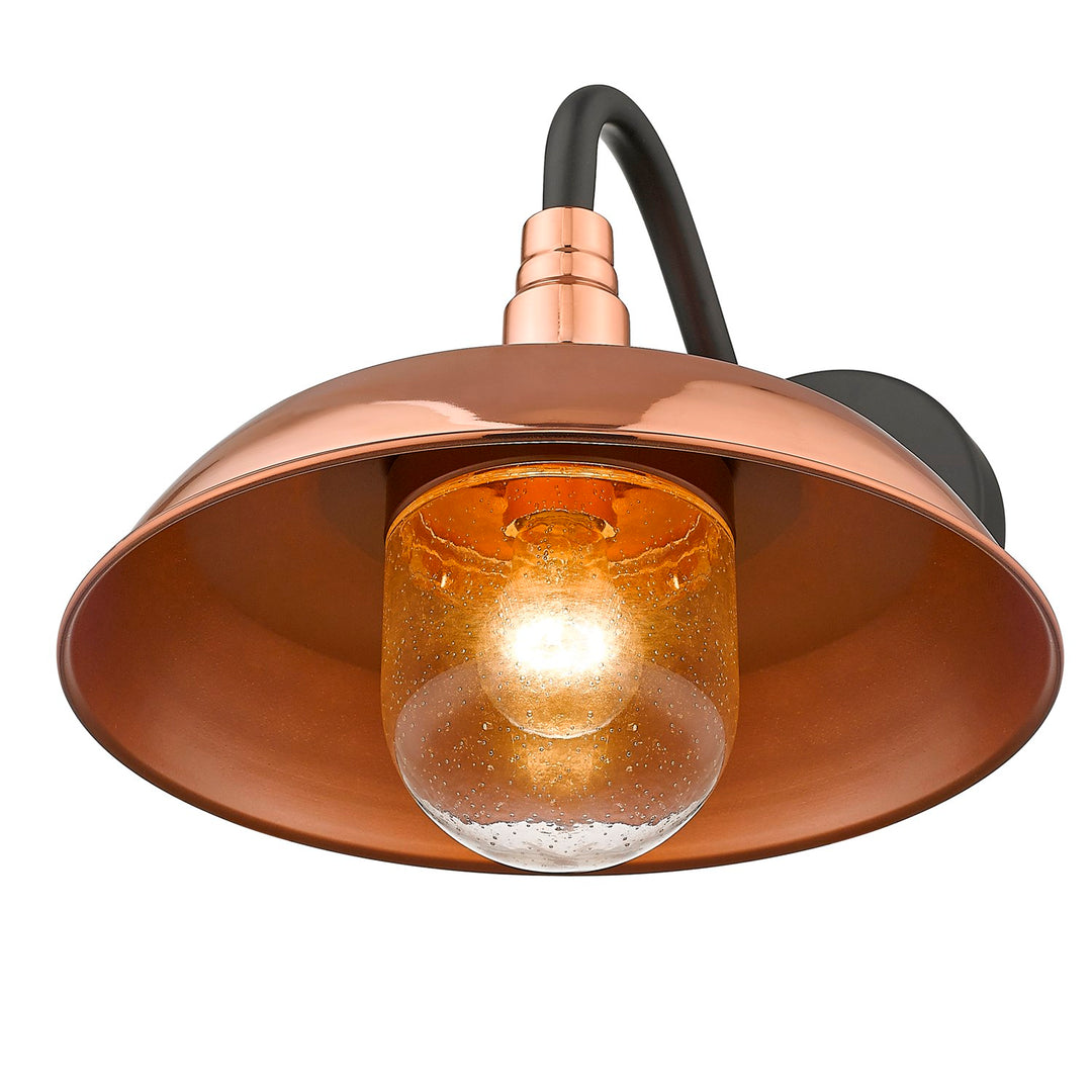 1-Light Copper Wall Light