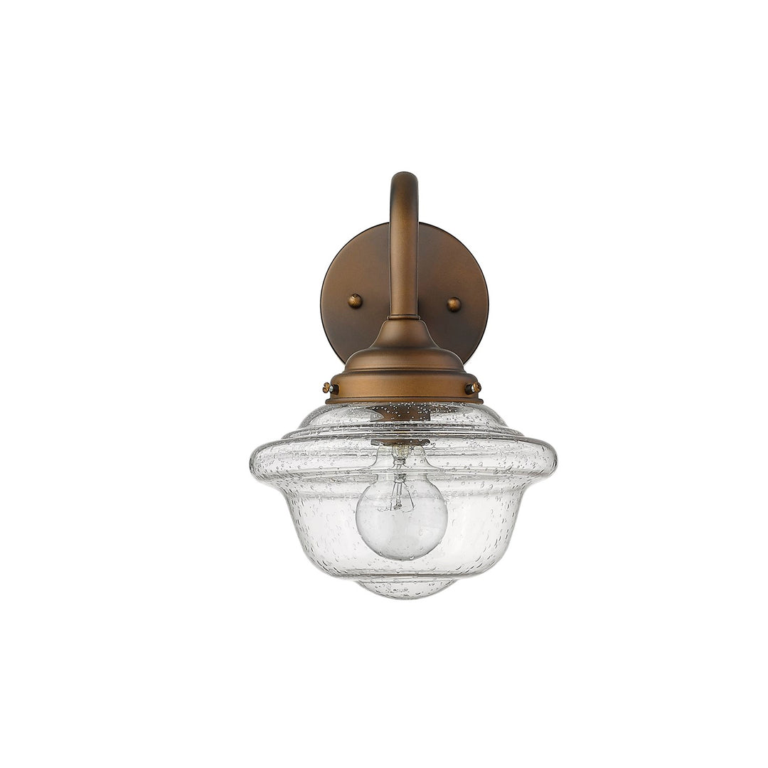 1-Light Oil-Rubbed Bronze Wall Light