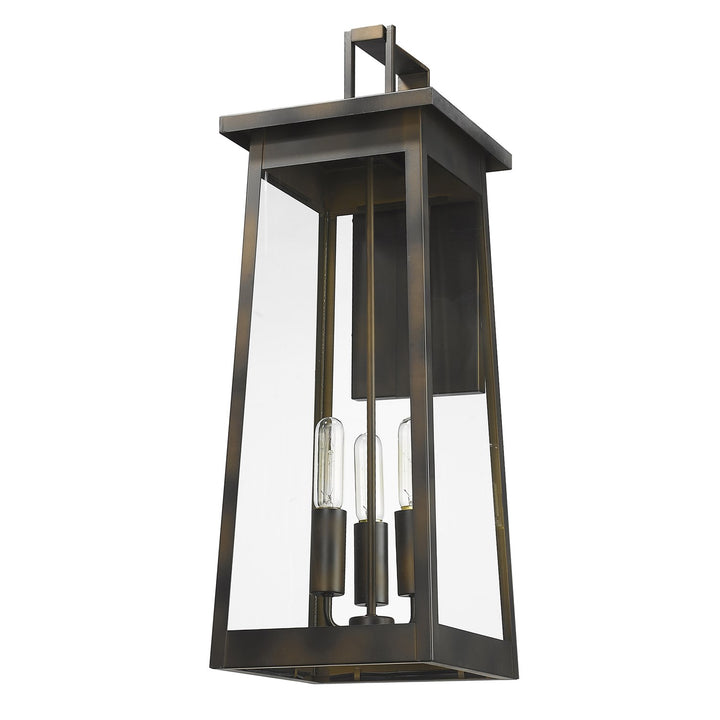 3-Light Oil-Rubbed Bronze Wall Light