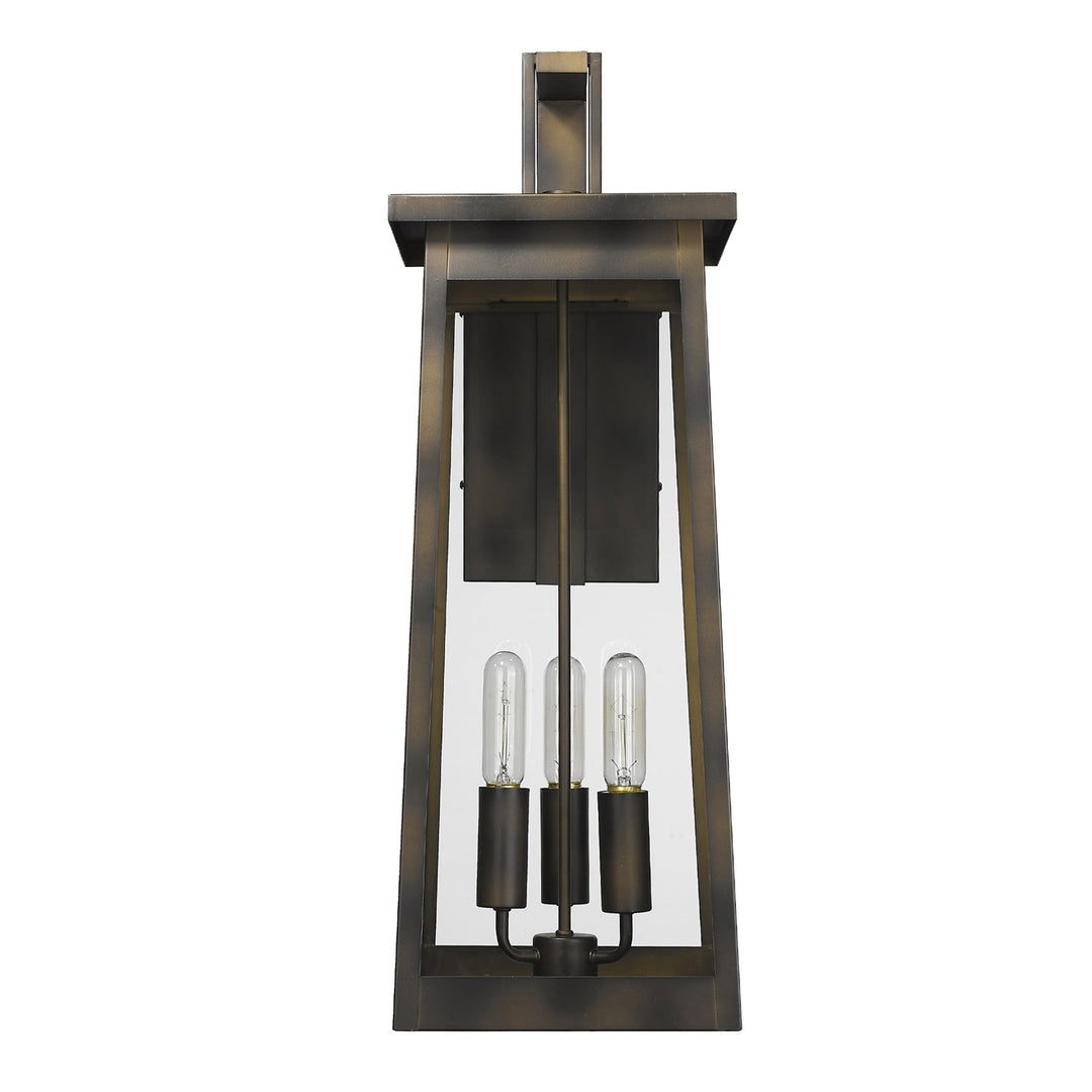3-Light Oil-Rubbed Bronze Wall Light