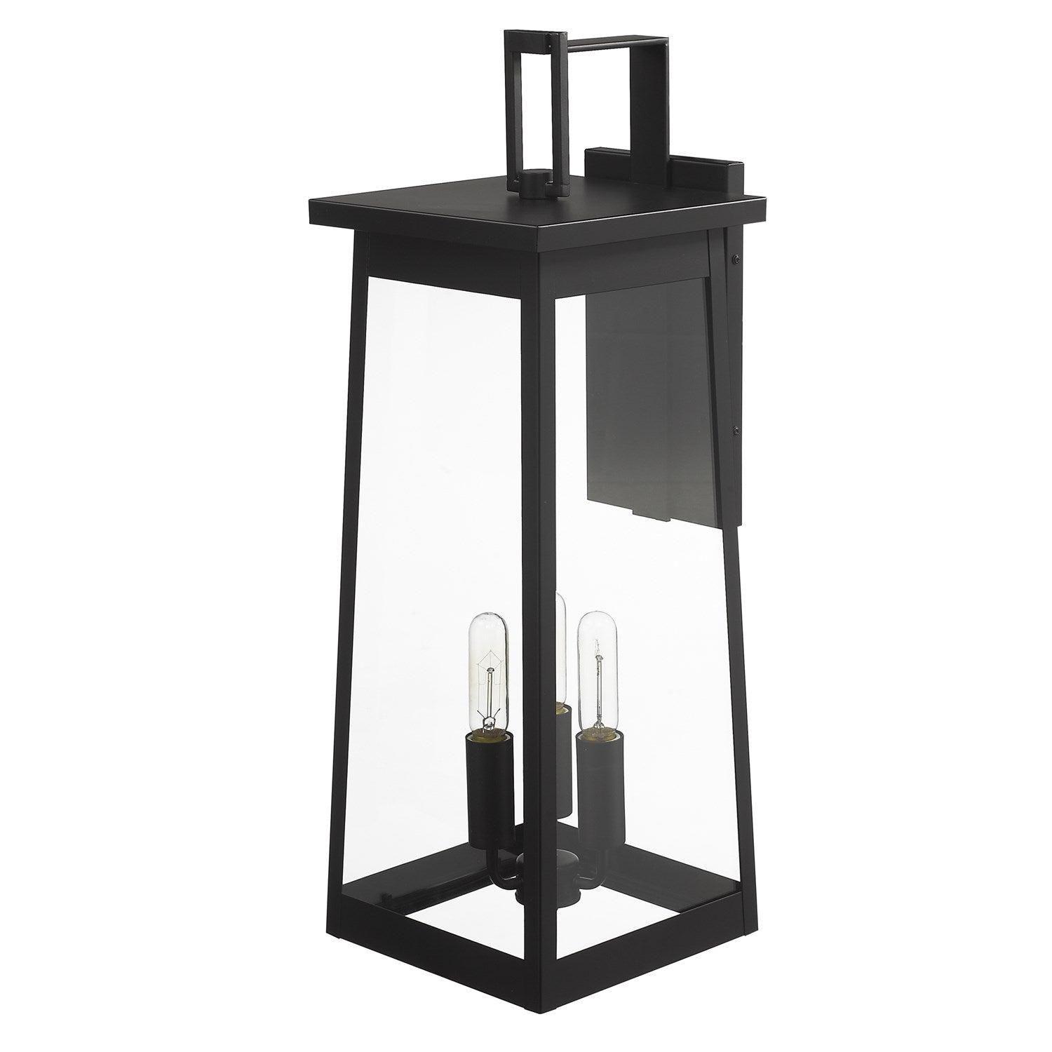 3-Light Matte Black Wall Light by Acclaim Lighting