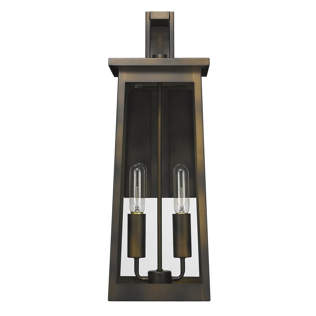 2-Light Oil-Rubbed Bronze Wall Light