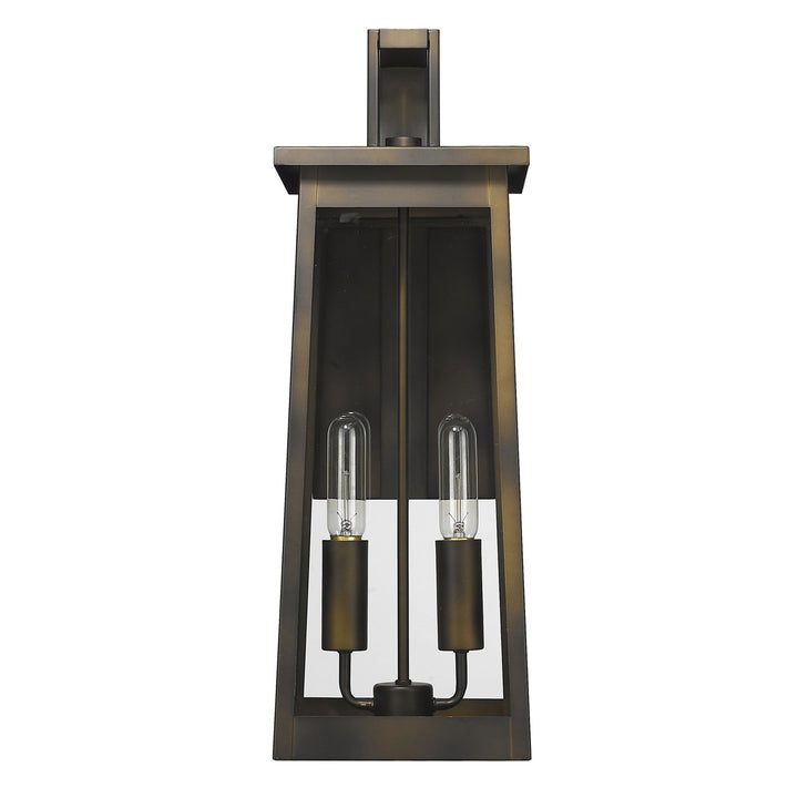 2-Light Oil-Rubbed Bronze Wall Light
