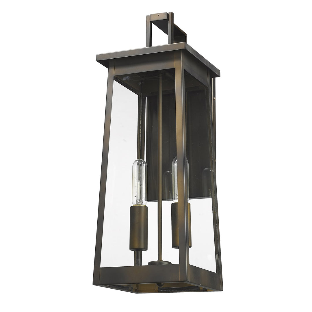 2-Light Oil-Rubbed Bronze Wall Light