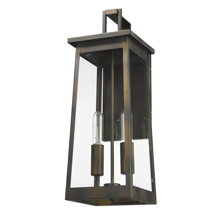 2-Light Oil-Rubbed Bronze Wall Light