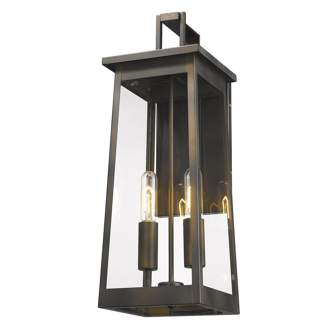 2-Light Oil-Rubbed Bronze Wall Light